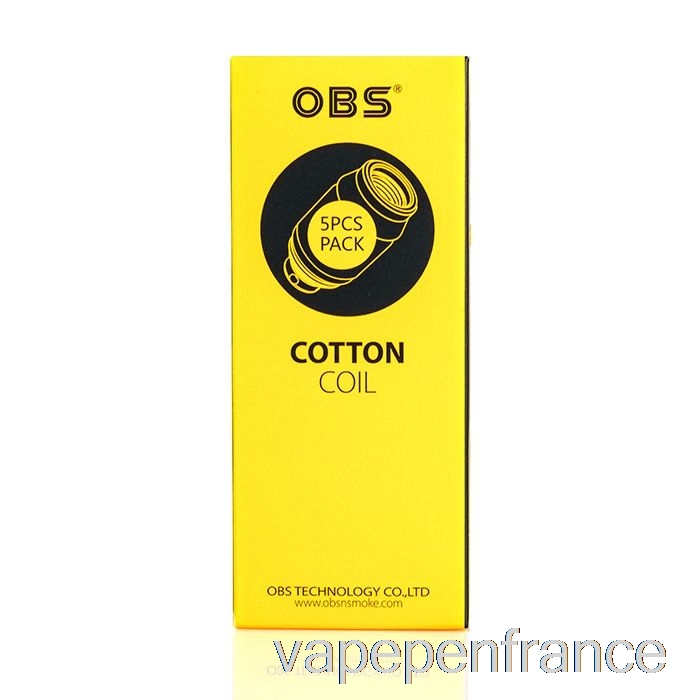 Obs Cube Mini Bobines De Remplacement 0,6ohm S1 Bobines De Maille Stylo Vape